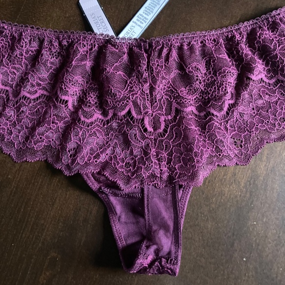 Victoria’s Secret Rouge Pink Dream Angels Lace Unlined Non Wired Corset Bra Top - Picture 8 of 9